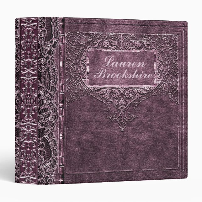 Calabria Cavalier IV Monogram Binder (Front/Spine)