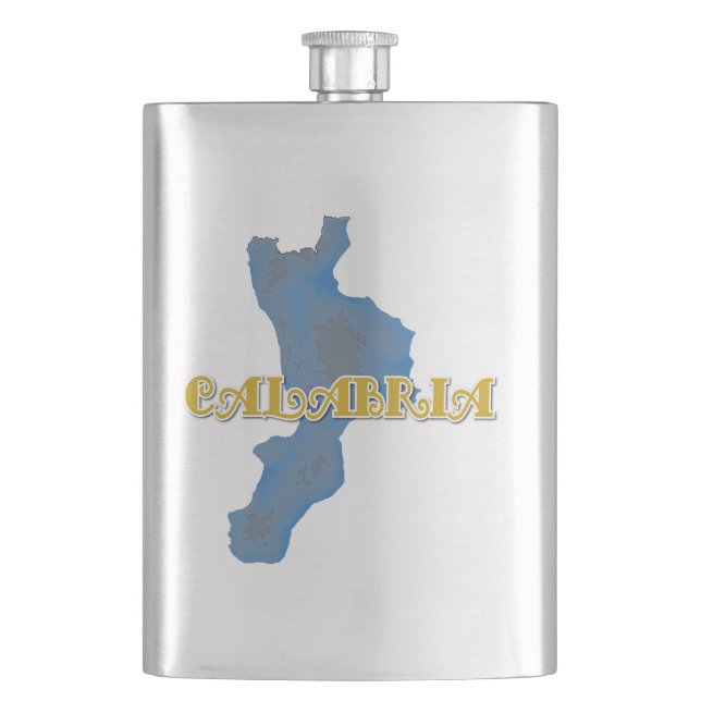 Calabria Hip Flask (Front)