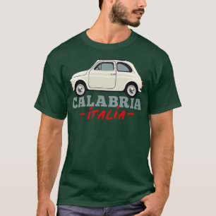 Calabria Italia Retro Style Design T-Shirt