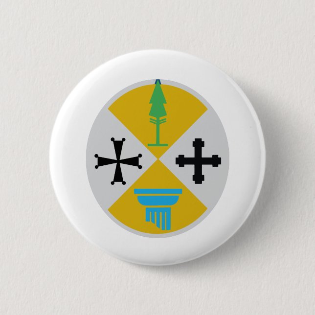 Calabria Italy Button (Front)