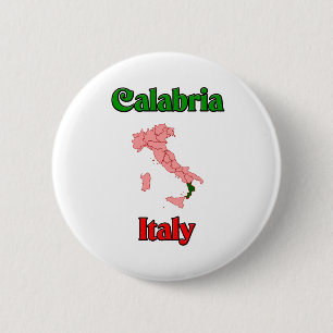 Calabria Italy Button