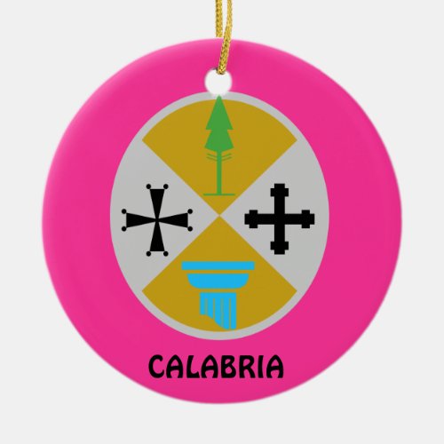 Calabria Italy Christmas Ornament Calabria Natali