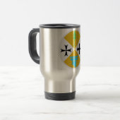 Calabria (Italy) Coat of Arms Travel Mug (Front Left)