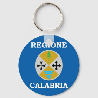 Calabria, Italy flag Keychain