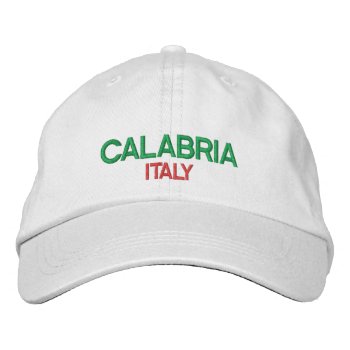 Calabria Italy Hat by Azorean at Zazzle