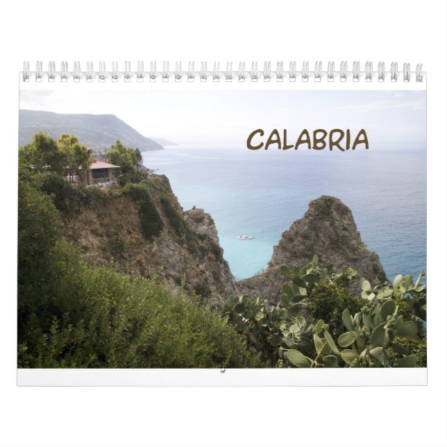 Calabria, Italy Wall Calendar (Cover)