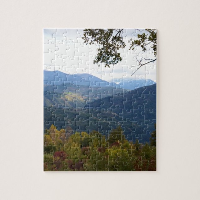 Calabria Panorama Jigsaw Puzzle (Vertical)
