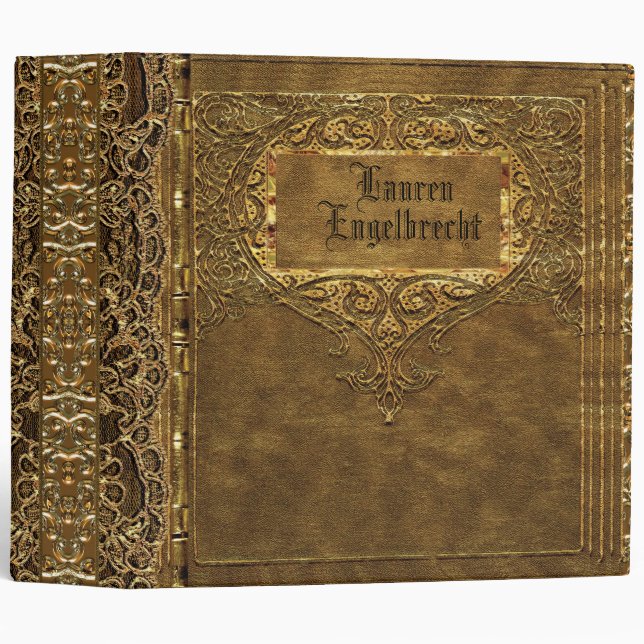 Calabria Personalized Binder (Front/Spine)