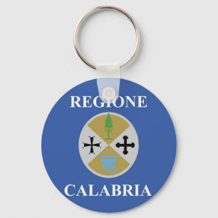 calabria regione region flag italy county magnets keychain