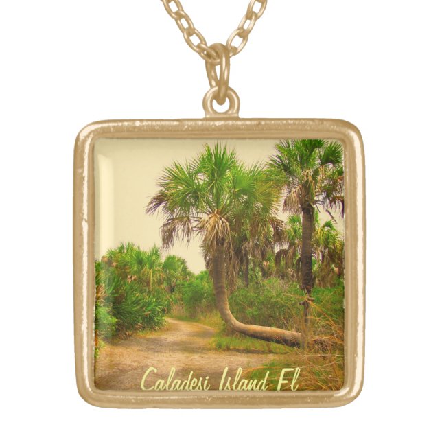 Caladesi Island Dunedin Fl Necklace (Front)