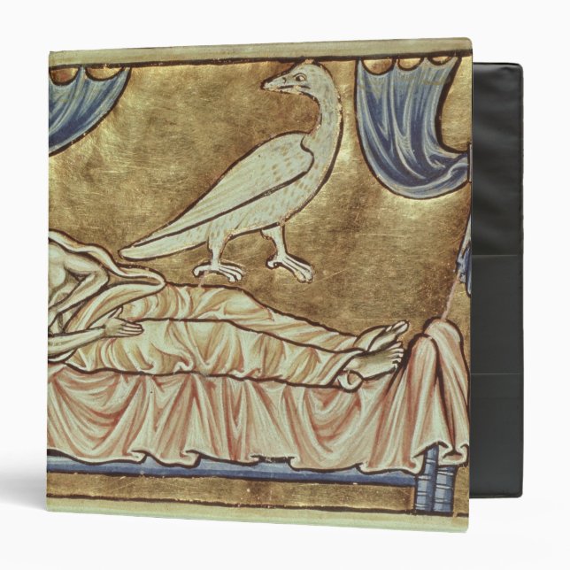 Caladrius bird, reputed to foretell binder (Front/Inside)