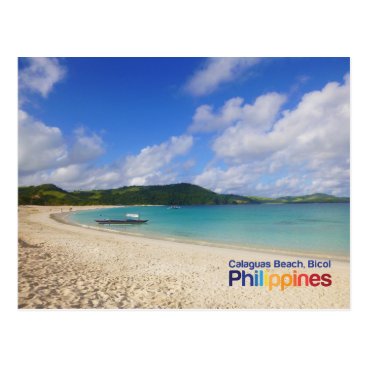 Calaguas Beach Bicol Philippines Postcard Calaguas Beach Bicol Philippines Postcard