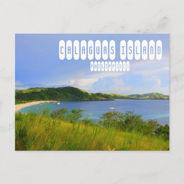 Calaguas Island in Bicol Philippines Postcard (Front)