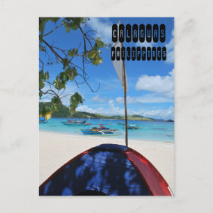 Calaguas Island in Philippines Postcard