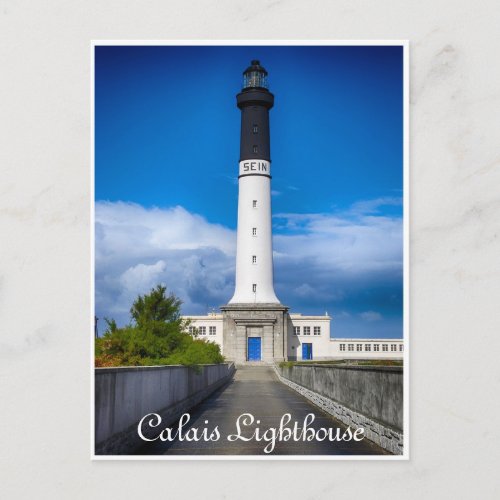 Calais in  Nord_Pas de Calais France Lighthouse Postcard