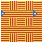 Calalonia &amp; Catalan Flag fashion, travel/sports v4 Fabric
