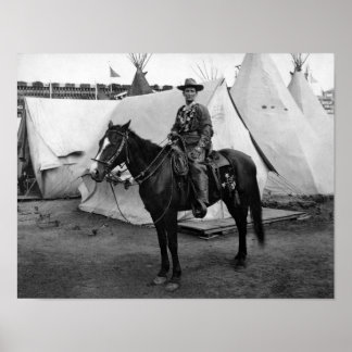 Calamity Jane on Horseback Poster