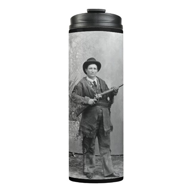 Calamity Jane Thermal Tumbler (Front)