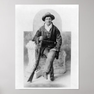 Calamity Jane With Her Rifle Poster