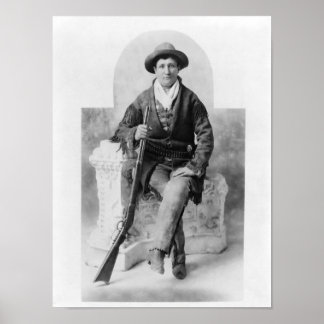 Calamity Jane With Her Rifle  Poster