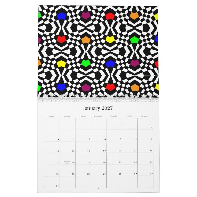 Calandar 2013 - Designs Calendar (Jan 2027)