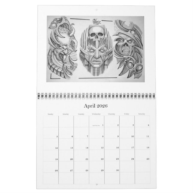 Elegant Spine Tattoos Printable Calendars At A Glance