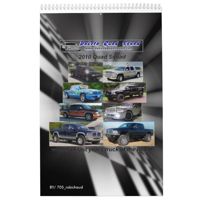 calander  BY/ 705_robichaud Calendar (Cover)