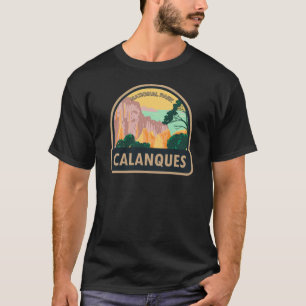 Calanques National Park France Vintage T-Shirt