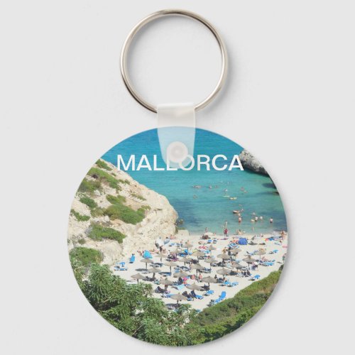 Calas de Mallorca key Keychain