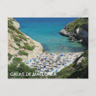 Calas de Mallorca postcard