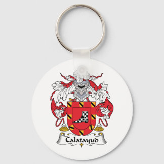 Calatayud Family Crest Keychain