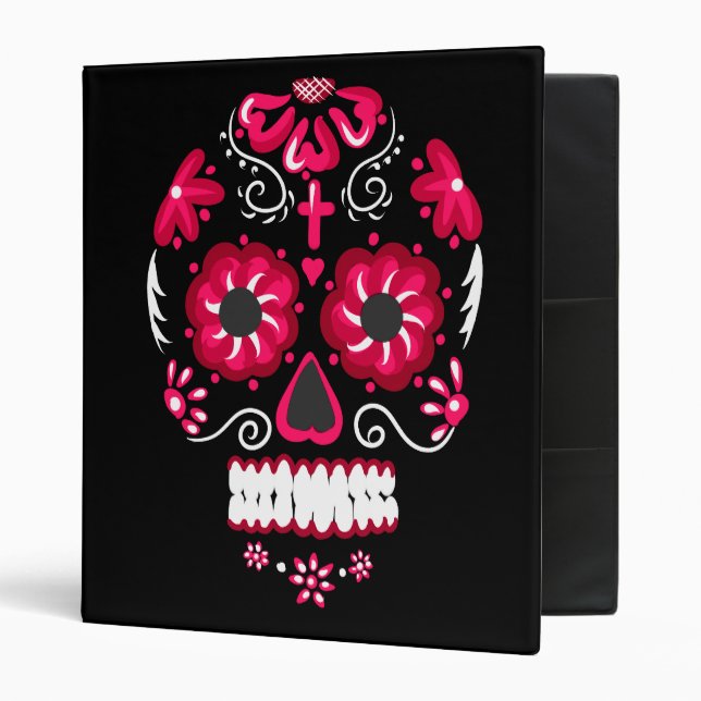 Calavera 3 Ring Binder (Front/Inside)