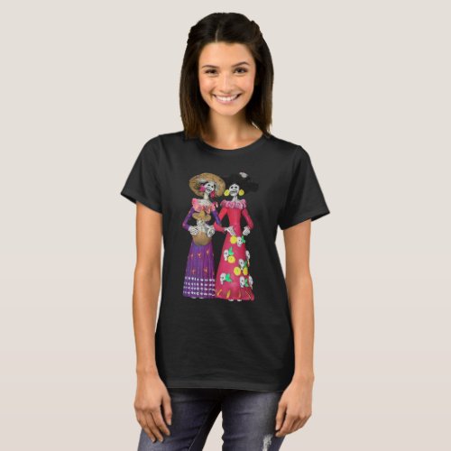 Calavera Amigas T_Shirt