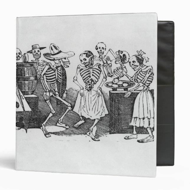 Calavera du jarabe d'outretombe' binder (Front/Inside)
