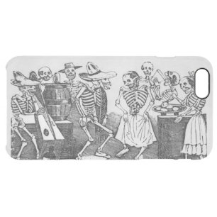Calavera du jarabe d'outretombe' clear iPhone 6 plus case