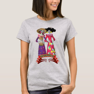 Calavera Hermanas T-Shirt