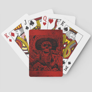 Calavera Oaxaqueña by José Guadalupe Posada Poker Cards