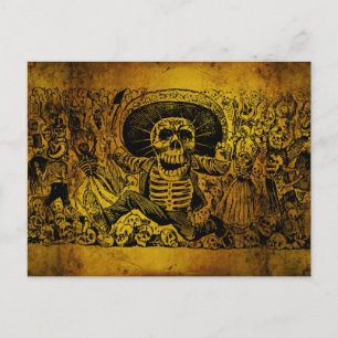 Calavera Oaxaqueña by José Guadalupe Posada Postcard