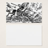 "Calavera of Don Quixote" circa early 1900's (Front & Back)