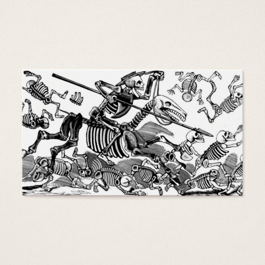 "Calavera of Don Quixote" circa early 1900's (Front)