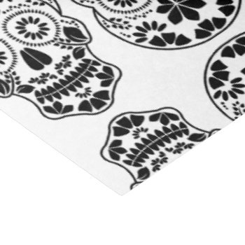 Calavera Sugar Skull Candy_floral Mexican Calavera Tissue Paper by ShawlinMohd at Zazzle