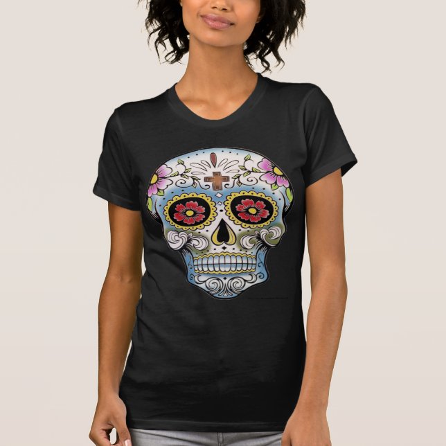 CALAVERA SUGAR SKULL T Shirt ***Limited Edition (Front)