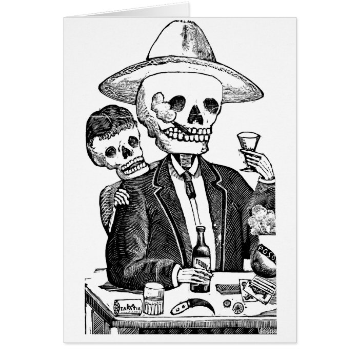 Calaveras Guadalajara, Mexico Card