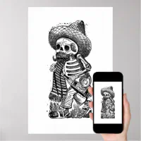 Vintage José Guadalupe Posada Calaveras T-Shirt