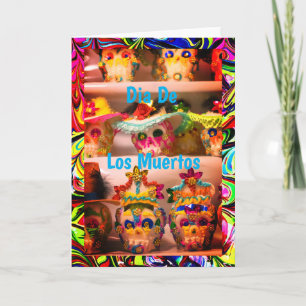 Calaveritas de Azucar, 5" x 7" Greeting Card