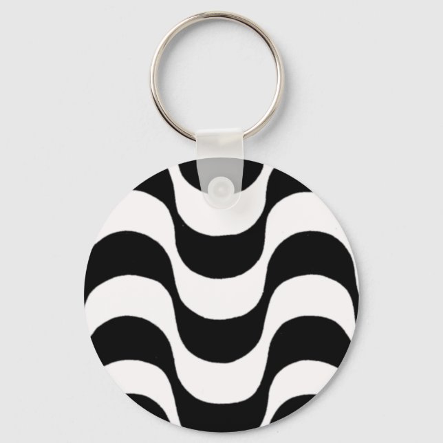 Calçadão de Copacabana Keychain (Front)