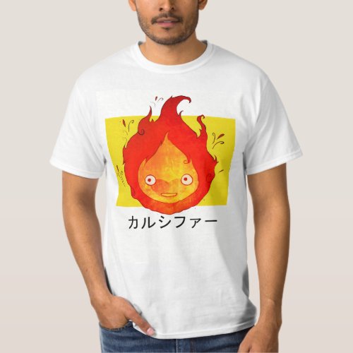 Calcifer movie cute T_Shirt