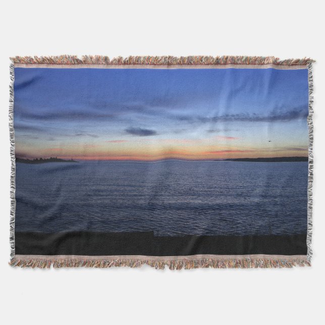 Calcite Sunrise throw blanket (Front)