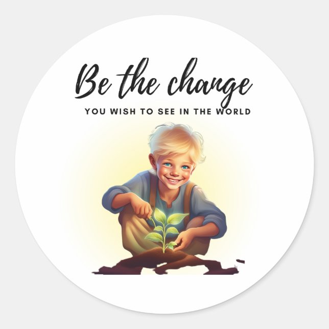 Calcomanía Classic Round Sticker (Front)