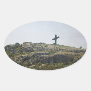 Calcomania Oval Sticker